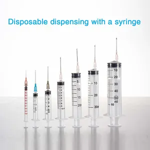 2023 New Disposable Sterile Belt Needle Medical Syringe