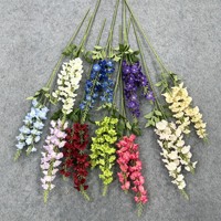 Flores Artificiales de Espino de Seda, Suaves y Realistas, para Decoración de Bodas y Hogar, Disponibles en Varios Colores