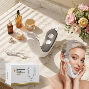 Cinturón Eléctrico de Adelgazamiento Facial ABS con 12 Niveles, Portátil, Carga Tipo-C, Herramienta de Cuidado para Moldear la <span class=keywords><strong>Mandíbula</strong></span> - Product Image 1
