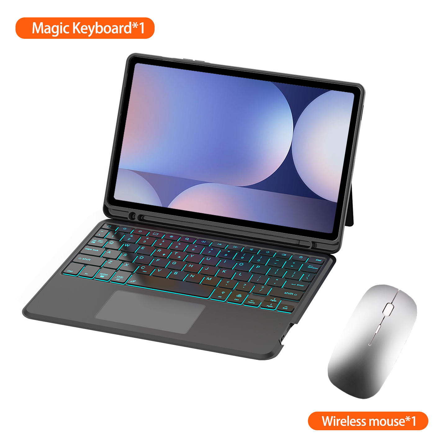Pour Samsung Galaxy Tab S10+ 12,4" Noir