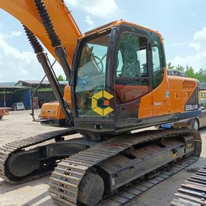 Pelle Hyundai 220LC-9S d'occasion Corée du Sud Traction forte et oscillation stable pour l'ingénierie municipale et les travaux agricoles - Product Image 5