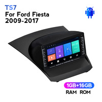 MEKEDE Navegación GPS para coche Ford Fiesta 2009-17, reproductor de DVD para coche, reproductor de vídeo Multimedia, estéreo, soporte para coche, DVR BT