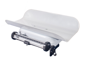 Báscula de medición de peso para niños recién nacidos con bandeja, placa de acero portátil de 20kg y 10g para clínica médica doméstica, Material de hierro - Product Image 5
