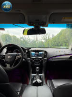 Cadillac ATS Luxe 2017, berline 4 portes 5 places, essence turbo, automatique, cuir, phares LED, toit ouvrant, écran tactile, R17, conduite à gauche, arrière
