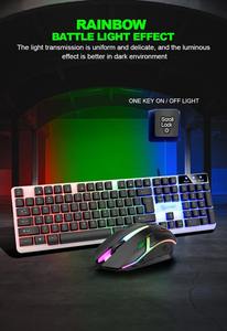 Wholesale Wired Gaming Keyboard and <b>Mouse</b> Rgb <b>Usb</b> Wired Computer Keyboard Office and <b>Mouse</b> Combo - Product Image 2