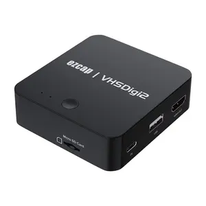 Ezcap181 VHSDigi2 مستقل VHS إلى DVD HD بطاقة التقاط الصوت والفيديو الفيديو التناظرية إلى MP4 التقاط AV CVBS مسجل