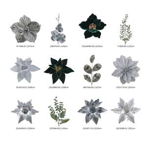 عينات مجانية الأكثر مبيعًا من المخمل الأخضر ، ينبع من البيونسيتيا ، مختارات عيد الميلاد والرش ، مختارات شجرة عيد الميلاد لعيد الميلاد - Product Image 2