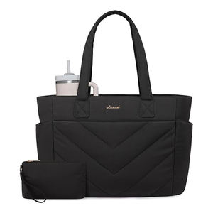 Bolsa de Mano Nueva, Moderna, Informal, Tipo Tote, para Viajes, Acolchada, para Portátil, para la Escuela, Gimnasio, Mujeres, Maestras, Enfermeras, Trabajo - Product Image 6