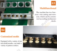 Machine à déposer les biscuits commerciale, petite machine automatique pour la fabrication de biscuits, prix, machine à biscuits de la fortune