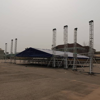 Instalación rápida DJ Display Andamio de aluminio Etapa Truss System Altavoz Torre de elevación Etapa Truss