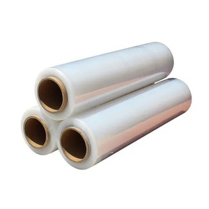 Pellicola Estensibile per <span class=keywords><strong>Pallet</strong></span> a Prezzo di Fabbrica, Film Estensibile LLDPE Leggero da 17 Micron, Pellicola Trasparente Adesiva - Product Image 3