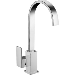 Mélangeur d'évier à bec carré chromé Outil de tournage durable - Product Image 2