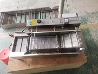 Machine à frire automatique à bande transporteuse pour snacks, beignets et frites
