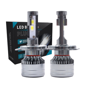 Venta caliente X3C Led luz H4 faro coche bombilla Canbus 56W 10000LM 9005 9006 H1 H3 H7 H11 LED H1 H8 H9 9012 Led faro para coche - Product Image 1