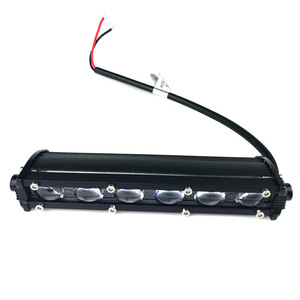 ไฟส่องสว่างสำหรับรถยนต์แบบแถวเดียวขนาด 7 นิ้ว 60 วัตต์ 6LED พร้อมเลนส์ลำแสงสูง สำหรับใช้งานกลางแจ้งและออฟโรด แรงดันไฟฟ้า DC 10-30V - Product Image 2