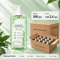 Nettoyant Moussant Intime Bio pH Équilibré 250ml – Lavage Doux pour Femme – Mousse Yoni pour Soins Quotidiens – Marque Privée OEM
