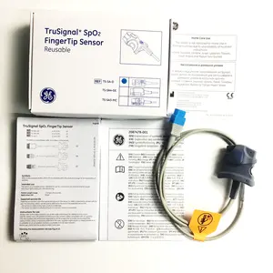 Datex-Ohmeda TruSignal SpO2 FingerTip Sensor Reusable 9 pin Adult 1m TS-SA-D