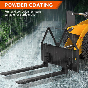 Fourches à palettes robustes Ambull Factory Wholesale 3200 LBS <span class=keywords><strong>pour</strong></span> tracteurs et chargeurs, fourches à palettes de 46 pouces <span class=keywords><strong>pour</strong></span> mini-chargeuses - Product Image 3