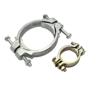 Doppel Bolzen Temperguss Stahl Metall Schlauch Klemmen - Product Image 2