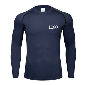Maglietta da Allenamento <span class=keywords><strong>JX</strong></span> 180 GSM S-3XL in Poliestere, Strato Base a Maniche Lunghe, Maglia Compressiva da Palestra per Uomo, T-shirt Personalizzata con Logo - Product Image 1