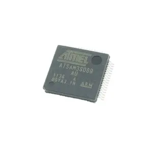 Chip baru dan asli bagian komponen elektronik Chip IC ATSAM3SD8CA-AU tersedia