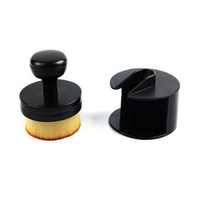 Brosse de nettoyage ultra-douce en plastique pour l'intérieur de la voiture, brosse anti-poussière en forme de tampon avec poils en nylon pour le tableau de bord