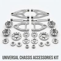 Pièces automobiles arrière personnalisées CNC, usinées sur 5 axes en aluminium billette, bras de suspension, moyeu de roue, entretoise de frein, accessoires de modification