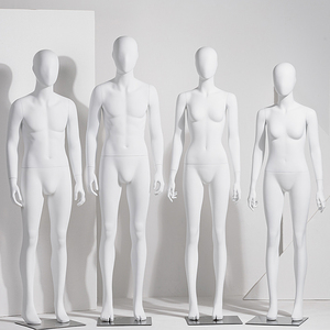 หุ่นโชว์แฟชั่นสำหรับสาววัยรุ่นผู้หญิงแบบเต็มตัวสีขาวผิวด้าน - Product Image 3