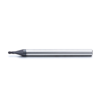Zhy 0.5mm 0.75mm Micro Ball Nose End Mill Fraise en carbure monobloc pour CNC