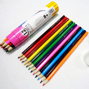 Nuovo Set di matite in legno a 12 colori per bambini facile <span class=keywords><strong>da</strong></span> tenere in mano matite colorate per disegnare <span class=keywords><strong>da</strong></span> <span class=keywords><strong>colorare</strong></span> e disegnare - Product Image 1