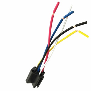 12V 40A 自動車用リレー JD19145 フットプラスチック製背面取り付け穴付きケーブルソケット、ノーマルオープン接点、ROHS準拠 - Product Image 3