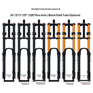 <span class=keywords><strong>Horquilla</strong></span> de Suspensión Delantera para Bicicleta de Aluminio, Doble Corona, para Descenso, 20, 24, <span class=keywords><strong>27.5</strong></span>, 29 Pulgadas - Product Image 5