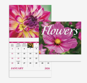 Calendarios Personalizados con Flores Impresas 2027, Regalo Promocional con Logotipo Personalizado, Planificador de Pared o Escritorio con Arte Floral y Natural - Product Image 4