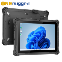 Tablet Resistente de 12 Pulgadas con Windows 11, 5G, Wi-Fi 6, GPS, BT, NFC, Lector de Huellas Dactilares, Batería Intercambiable en Caliente, IP65 Resistente al Agua, PC Industrial, ODM, OEM