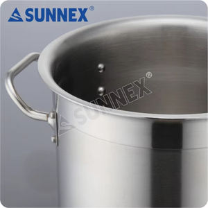Sunnex pour hôtel et restaurant Marmites en acier inoxydable de haute qualité 6L Marmites de cuisson - Product Image 4
