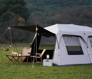 Nouvelle arrivée de tentes de camping en plein air tente étanche pour grands espaces avec salon - Product Image 5