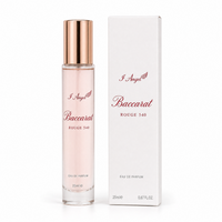 VILiLY25ml Parfum Unisex Floral Oriental dengan Aroma Saffron, Melati & Kayu Amber, Tahan Lama, Ukuran Perjalanan, Kemasan Retail