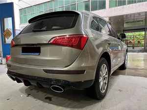 Diffuseur de haute qualité pour <span class=keywords><strong>Audi</strong></span> Q5 ordinaire changement en diffuseur de becquet arrière de voiture étoile brillante de Style RSQ5 2008-2017 - Product Image 6