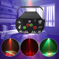 Mini projecteur faisceau effets stroboscopiques DJ contrôle du son à distance pour la barre de fête LED Laser scène lumière LED