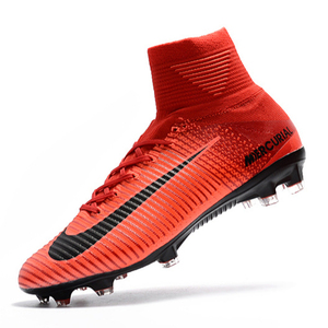 mercurial superfly v fg bright Indoor futsal shoes FG Soccer Shoes for men Cheap Football Boots soccer cleats