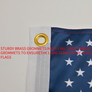 Bandera de Equipo de Fútbol de Poliéster Impermeable de Doble Cara de 3x5 Pies de Calidad Premium con Asta de Fibra de Vidrio para Promoción Comercial en Exteriores - Product Image 6