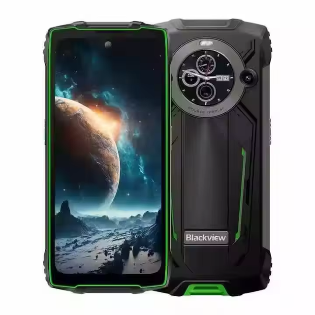 Blackview BV8200 Rugged Android 14 Smartphone 12GB+256GB with Dual Screen 8800mAh Phone