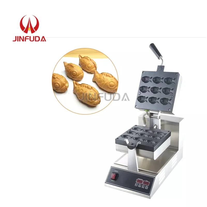 Beter Automatische Koreaanse Kleine Vla Moshi Manju Cake Vis Vorm Delimanjoo Taiyaki Manjoo Cake Maken Maker Machine