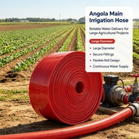 Tuyau d'irrigation, tuyau flexible plat, tuyau d'irrigation et d'arrosage