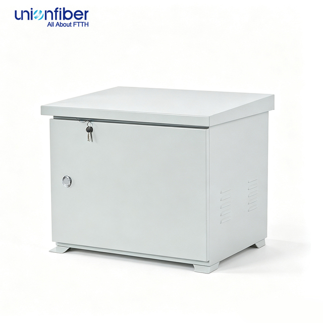 Multi Size Cold Rolled Steel 9U Outdoor Waterproof Fiber Cabinet IP55 Communication Cabinet 9U Outdoor Water-proof Fiber Cabinet