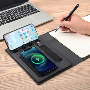 Libretas con Banco de Energía, Lámpara, Memoria USB, Carga Inalámbrica para Teléfono, Planificador Digital A5 para Regalo de Oficina o Negocios - Product Image 4