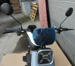 Vélo électrique de ville 14'' de Chine, adapté à deux adultes, guidon de style <span class=keywords><strong>français</strong></span>, moteur 500W, batterie au plomb-acide 60/48V 20Ah - Product Image 6