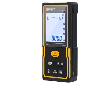 Kaliteli ve kullanımı kolay uzun mesafe bulucu DL331100 # lazer mesafe ölçümü #100m # sarı 99 saklanan veri üstün ürün setleri
