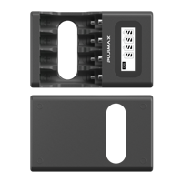 PUJIMAX – chargeur de batterie lithium-ion rechargeable, usb 1.5v, aaa aa, lcd intelligent, 2a, 3a, 1.5v