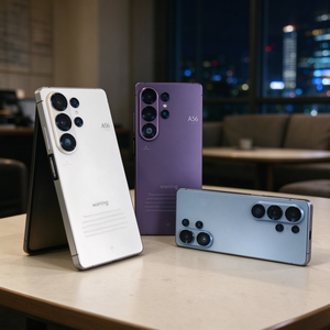 Smartphones 5G A56 à grand écran, neufs, avec appareil photo 108MP, Android d'origine, pour l'apprentissage mobile - Product Image 1